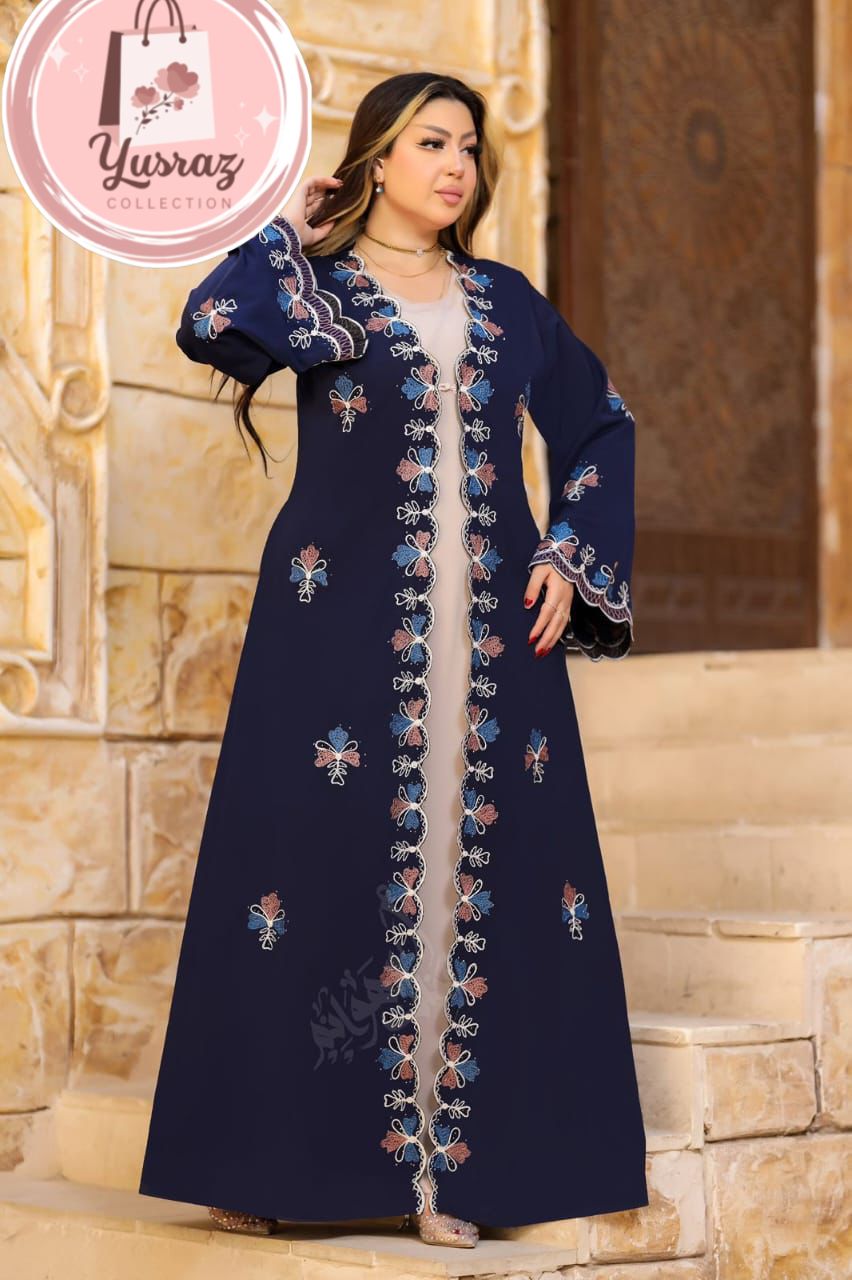 Elegant Abaya Dress for Women – Dress, Hijab & Belt | Modest & Comfortable