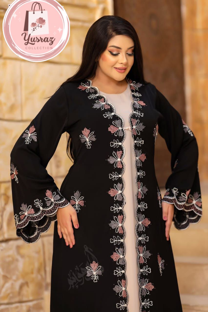 Elegant Abaya Dress for Women – Dress, Hijab & Belt | Modest & Comfortable