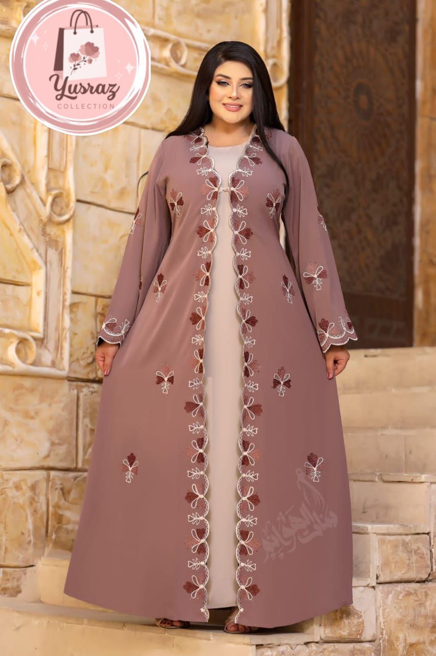 Elegant Abaya Dress for Women – Dress, Hijab & Belt | Modest & Comfortable