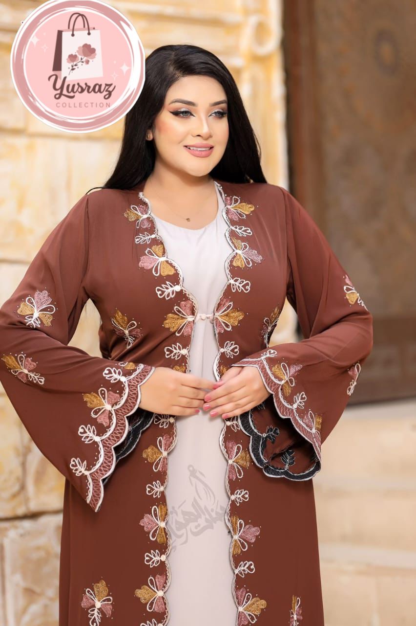 Elegant Abaya Dress for Women – Dress, Hijab & Belt | Modest & Comfortable